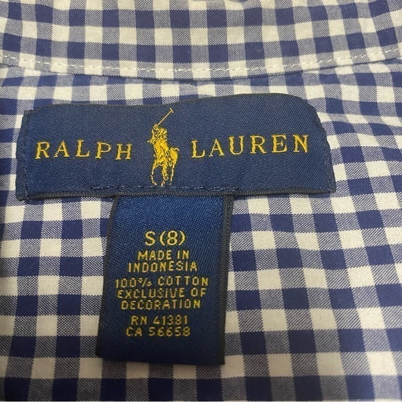 Ralph Lauren Short Sleeve Button Up S - Picture 3 of 3